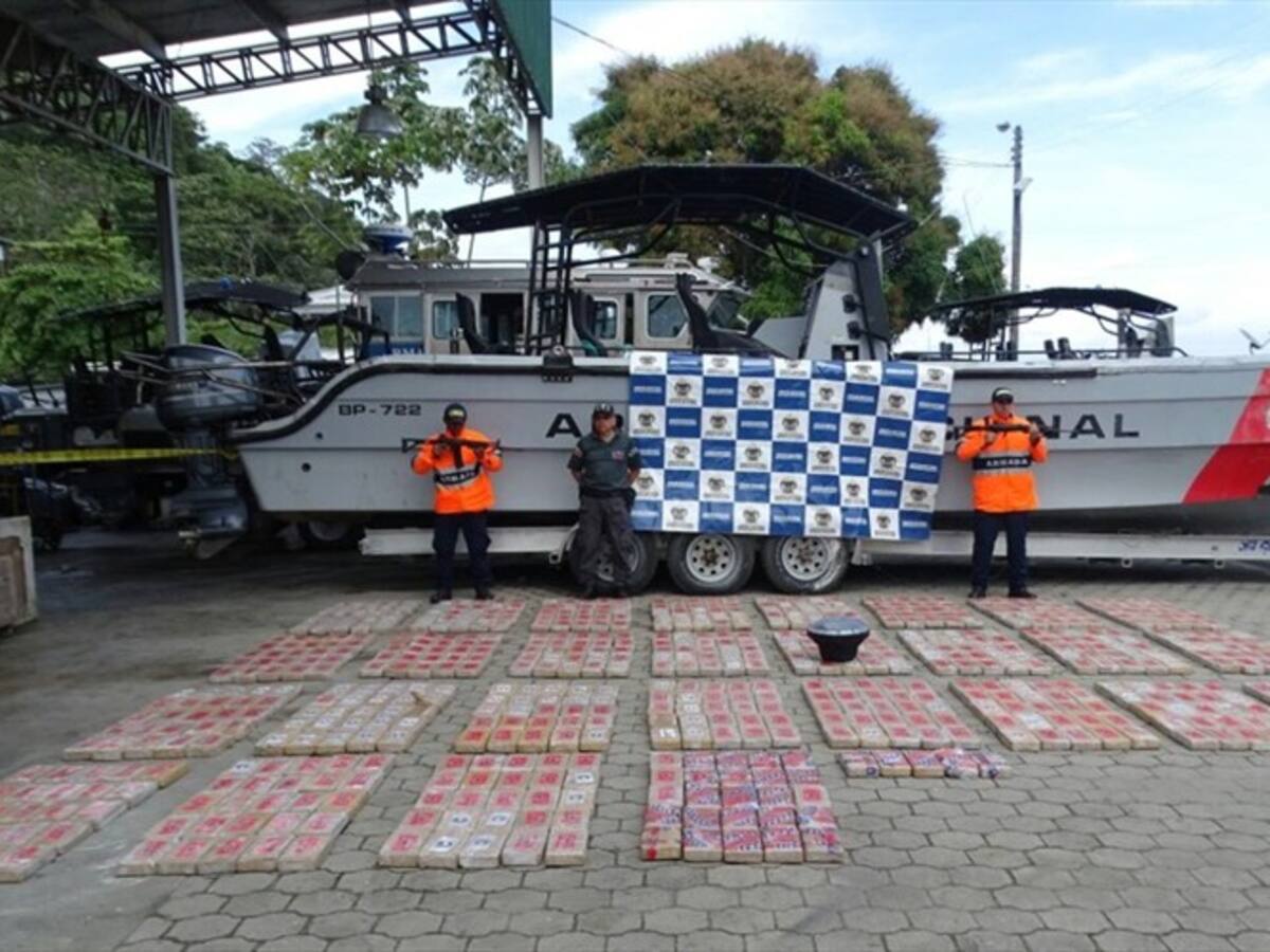Más de 1.700 kilos de droga fueron incautados en Nariño