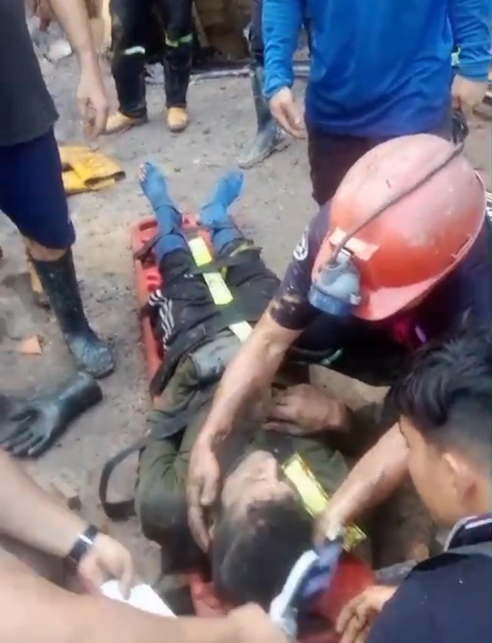 Accidente minero en zona rural de Sardinata / Foto: Cortesía