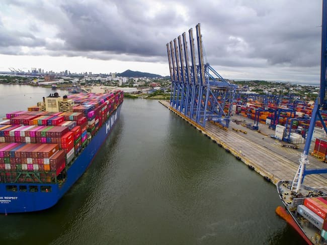 Puerto de Cartagena incrementa su volumen de carga pese al COVID-19