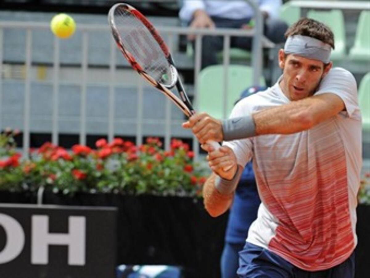 Juan Martín Del Potro se pierde Roland Garros