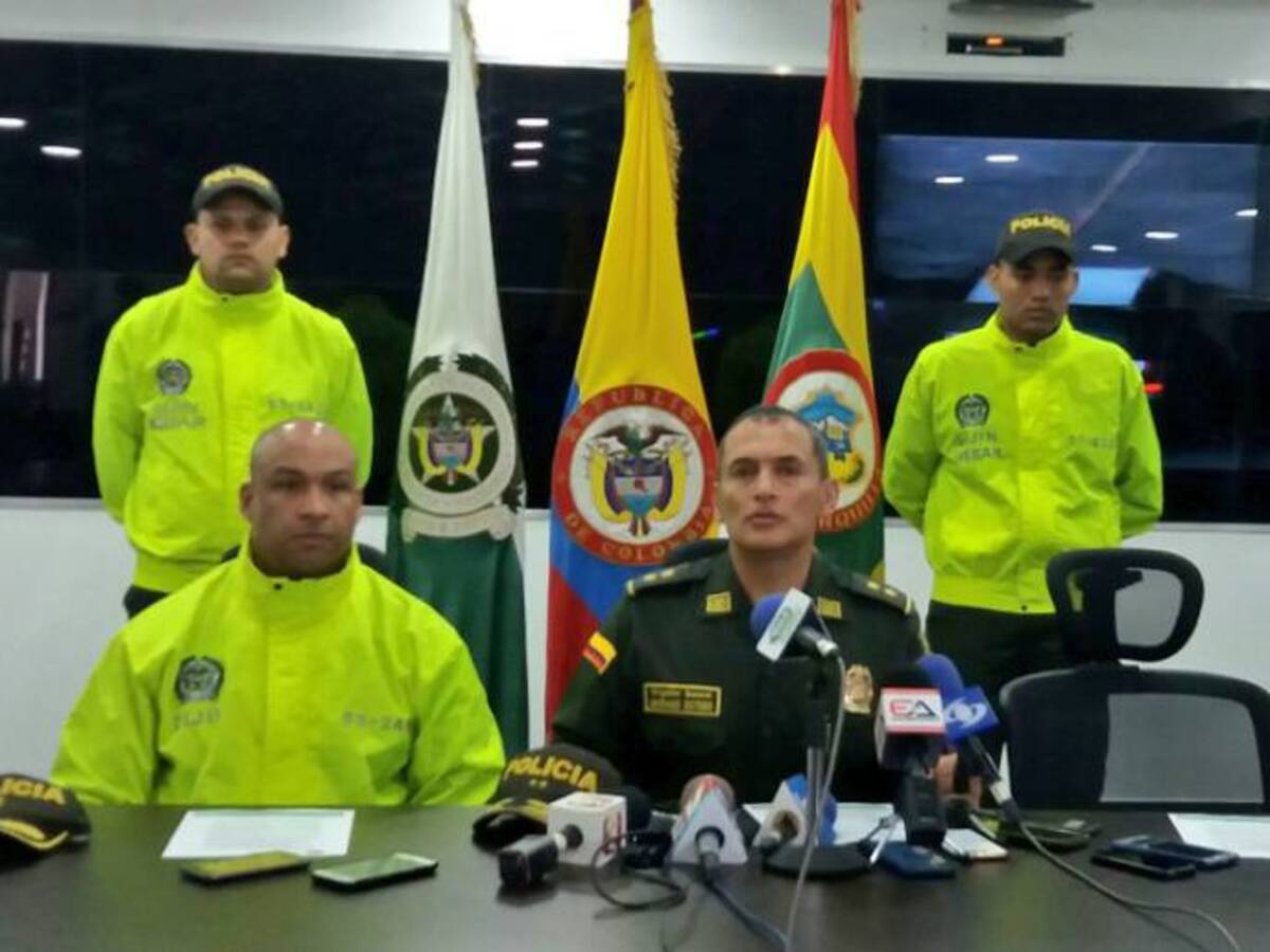 Identifican a dos de los presuntos asesinos de agente de la Sijin