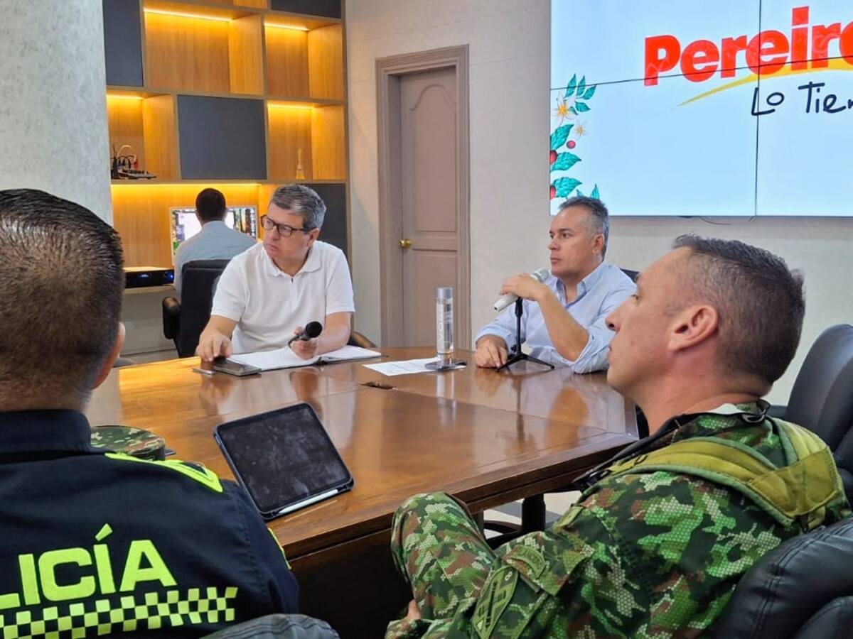 Bajan los delitos y aumentan operativos en Pereira; los homicidios continúan siendo el mayor reto