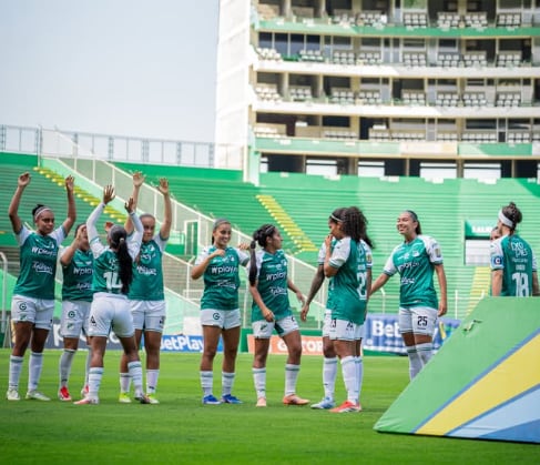 Foto: Deportivo Cali Femenino.Foto de referencia.