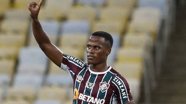 Jhon Arias, futbolista colombiano de Fluminense
