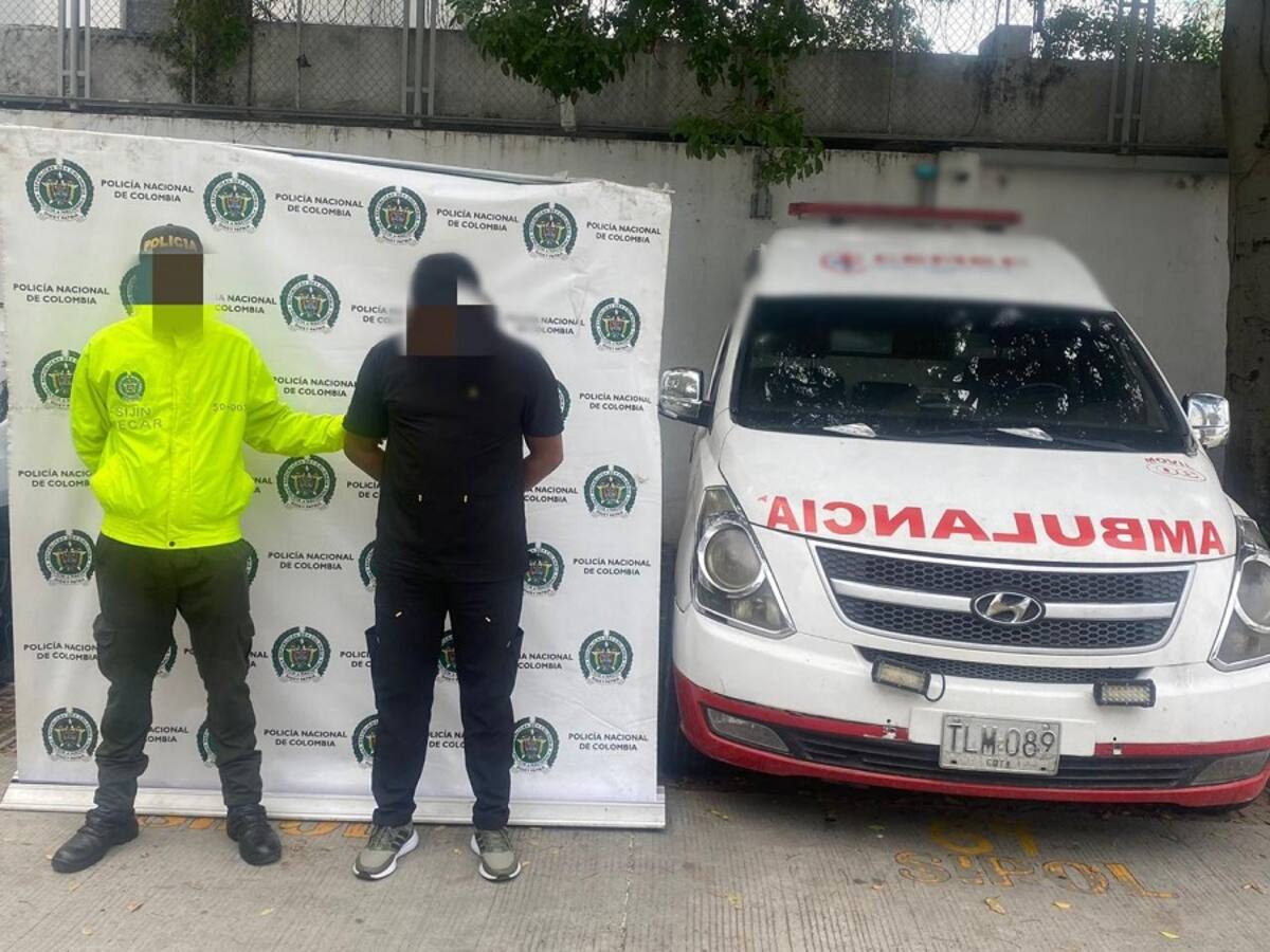 Ambulancia hurtada en Bogotá prestaba servicios de urgencias a clínicas de Cartagena