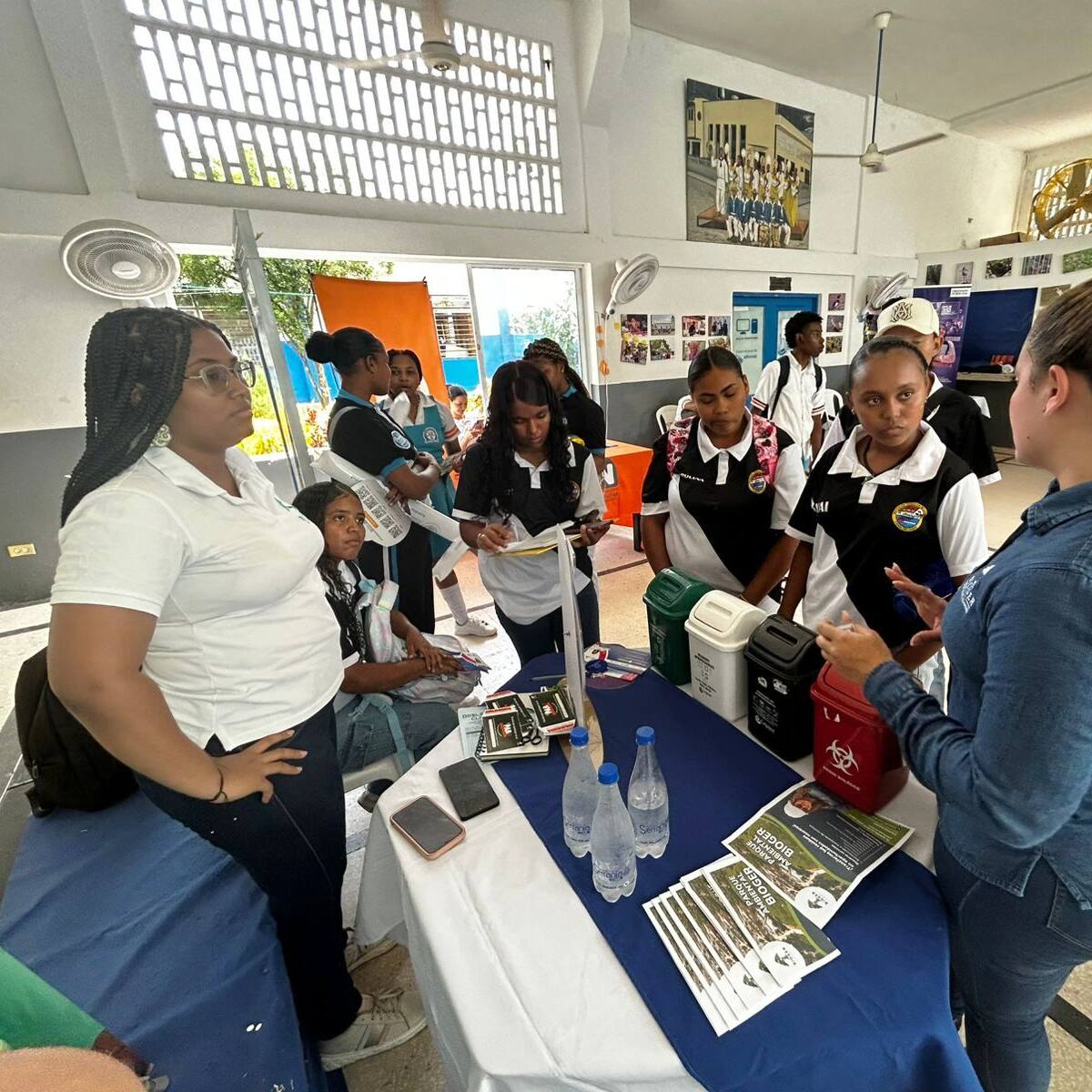 Bioger fortalece la educación ambiental en la Feria Universitaria de Pasacaballos