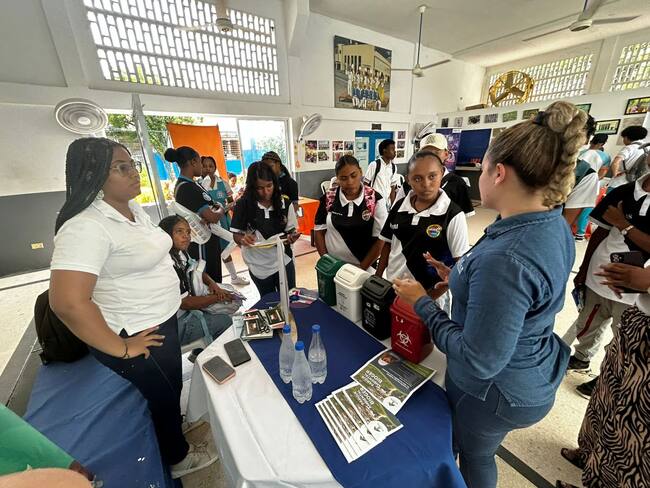 Bioger fortalece la educación ambiental en la Feria Universitaria de Pasacaballos