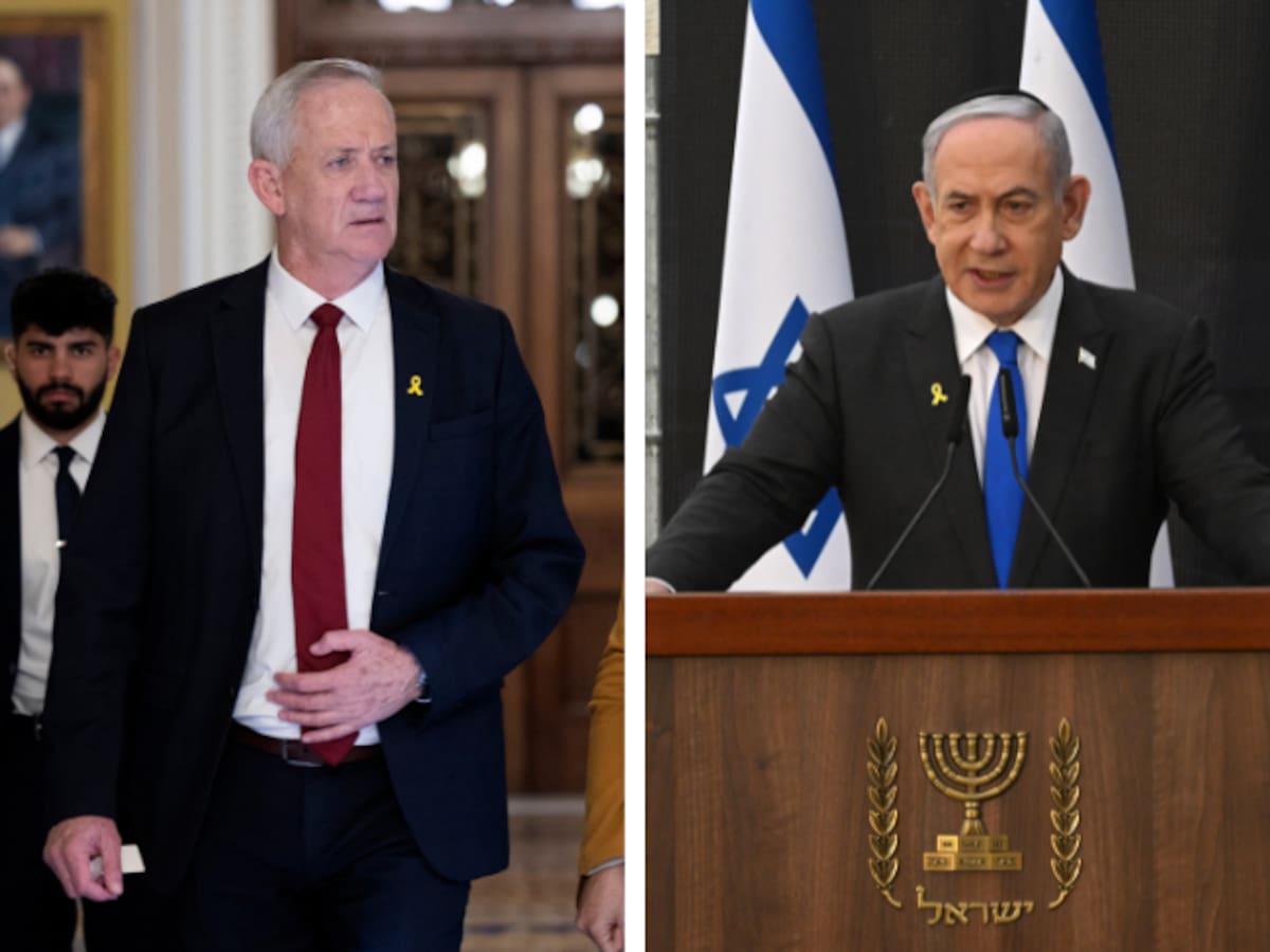 Renuncia ministro del Gabinete de Guerra israelí Benny Gantz por diferencias con Netanyahu