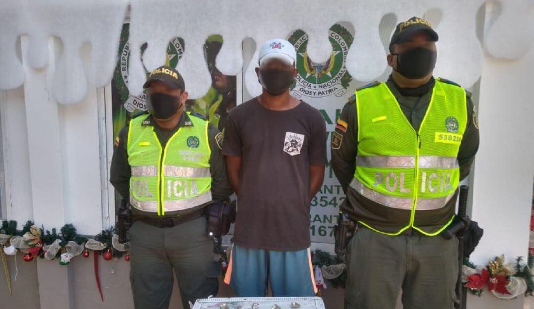 Capturado por tráfico, porte y fabricación de estupefacientes