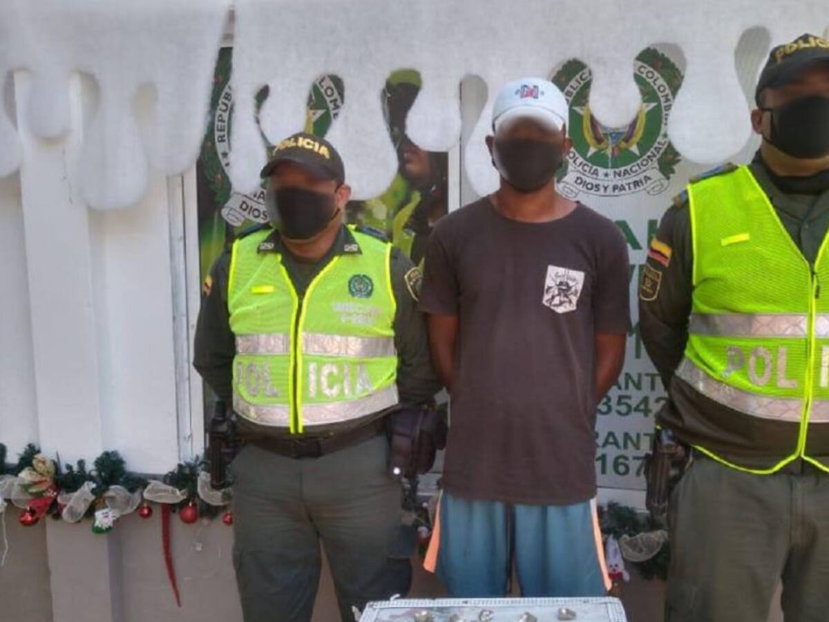 Cuatro capturados por tráfico de estupefacientes en Cartagena