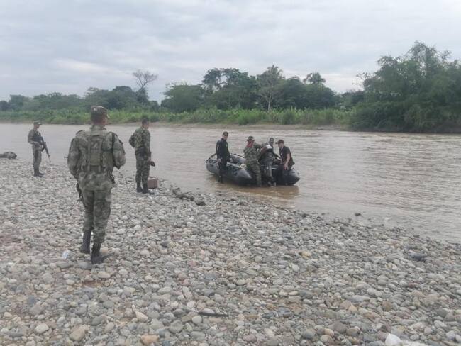 La búsqueda se focalizó en el río Amoyá-Imagen de referencia