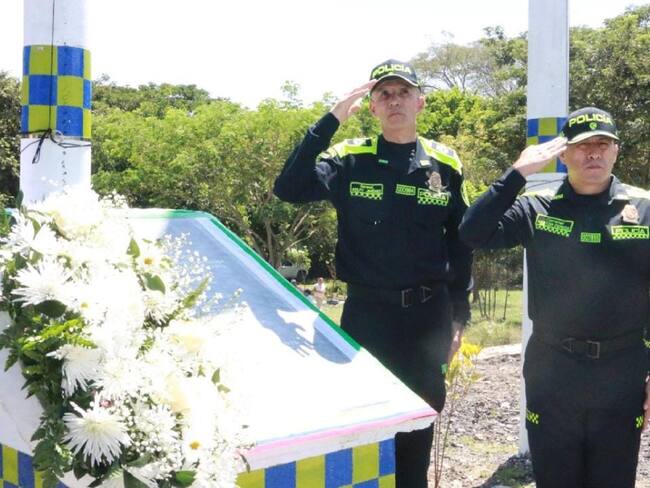 La Policía Nacional rindió homenaje a las víctimas de la tragedia de Armero