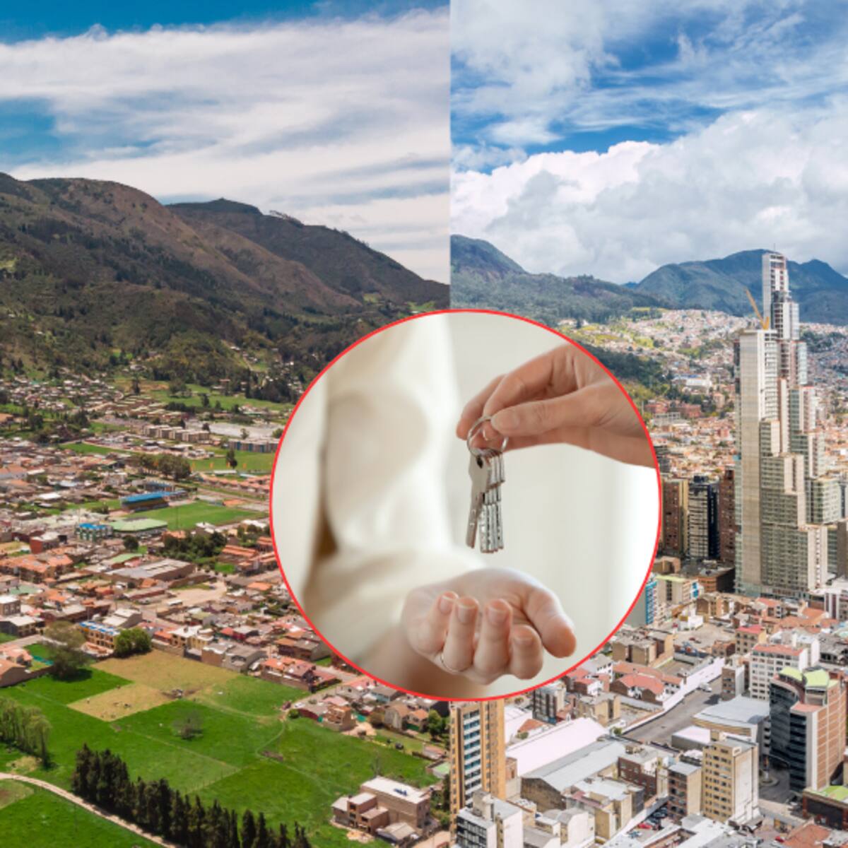 ¿Cuánto vale un arriendo en Tenjo vs. Bogotá? Distancia y facilidad de transporte