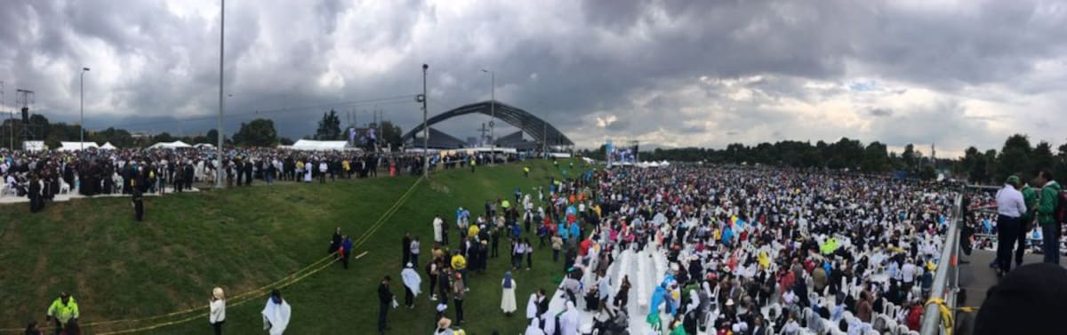 Panorámica del Parque Simón Bolívar 