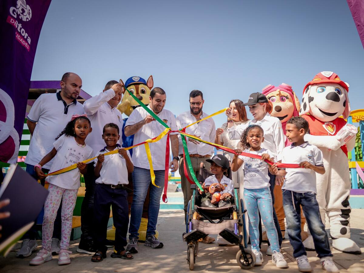 Gobernación y Esenttia le cumplen el sueño a Isaac de Jesús: entregan parque en Evitar, Mahates