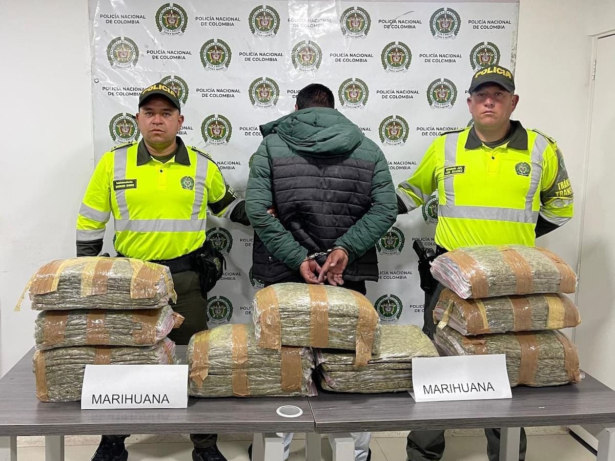 Narcoviajero es detenido en el departamento de Boyacá