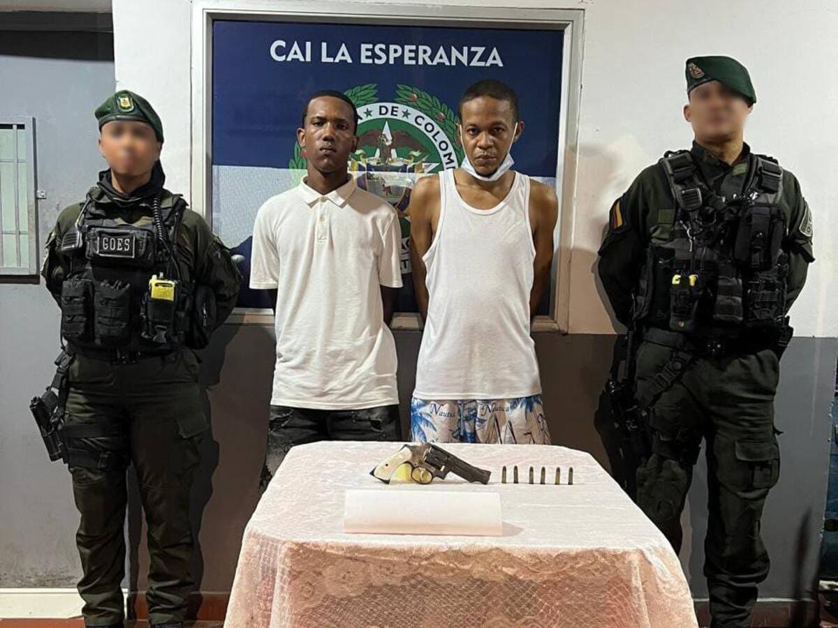 Capturan a tres presuntos delincuentes con más de 20 antecedentes en Cartagena