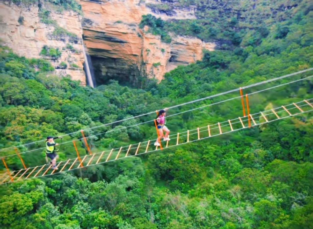 Escalera al Cielo, Boyacá. Imagen tomada de la cuenta oficial de TikTok de 'Treepark'.