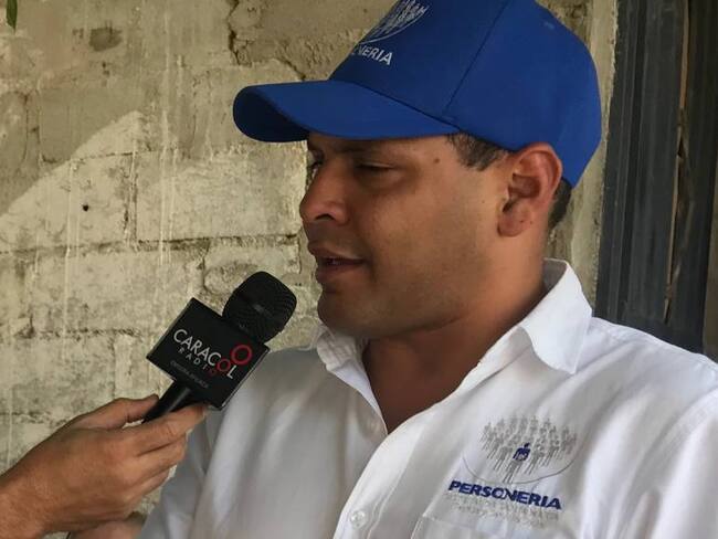 Chadán Rosado Taylor, Personero Distrital de Santa Marta. /FOTO CARACOL RADIO