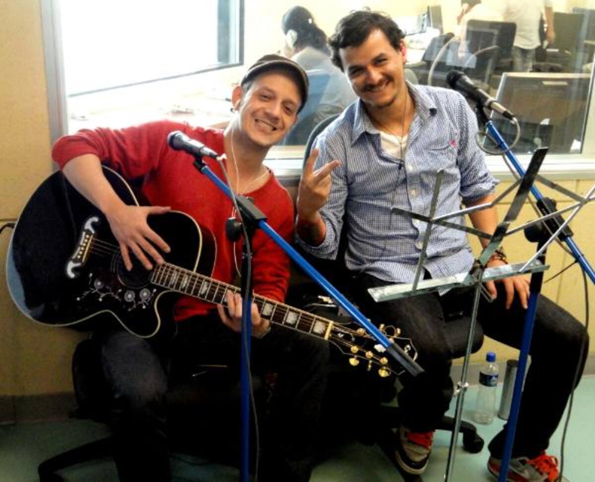 Gigi Posada y Tuto Muñoz, músicos de La Ventana