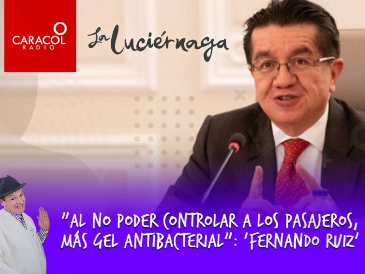 "Al no poder controlar a los pasajeros, colocaremos más gel antibacterial"