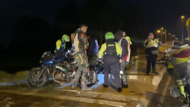 Operativos contra piques en Soacha: inmovilizan 15 vehículos en Ciudad Verde. Foto: Alcaldía de Soacha.