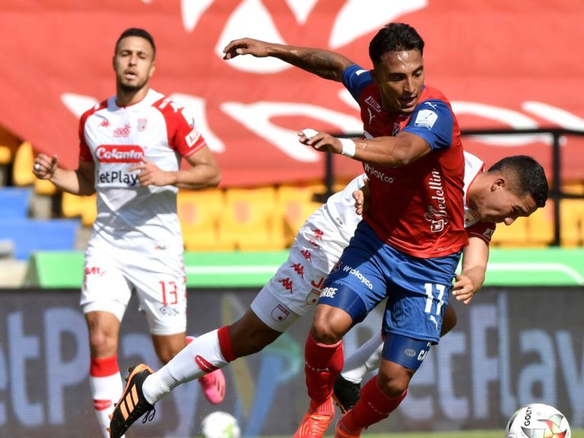 Pálido empate en el Atanasio, DIM y Santa Fe se alejan de los 8