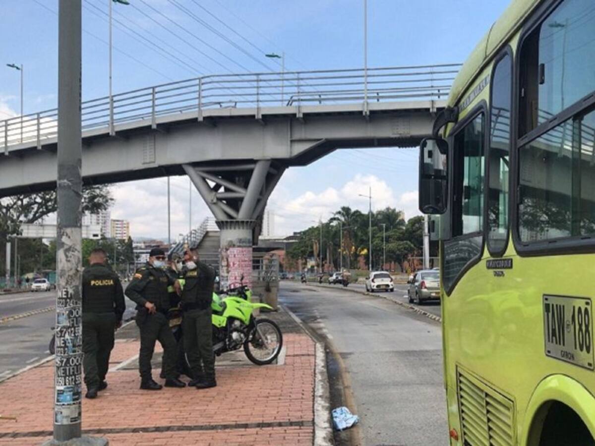 Falleció el peatón arrollado por un articulado de Metrolínea