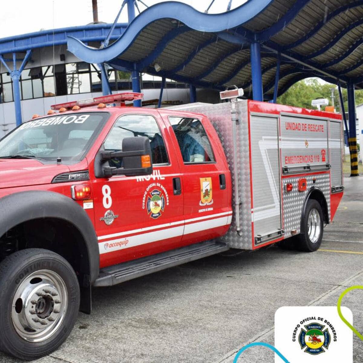 Reforzaron la seguridad en la sede bomberos en Armenia para evitar más robos