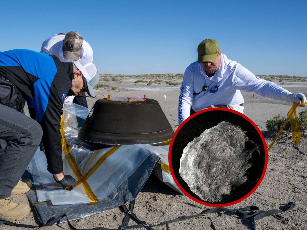 En imágenes: así aterrizó la mayor muestra de un asteroide jamás recogida en el espacio