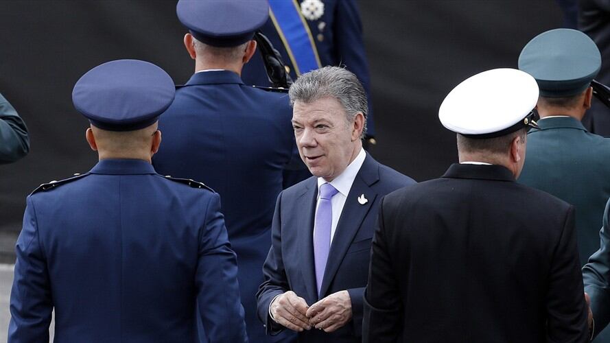 El presidente Juan Manuel Santos. Foto: Agencia EFE