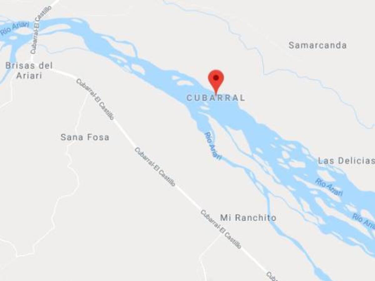 Un muerto y tres desaparecidos por crecida de un río en el Meta