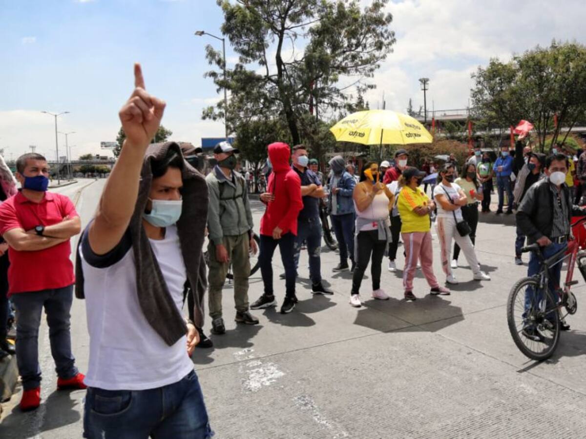 Paro nacional 28 de abril: puntos de concentración en Bogotá