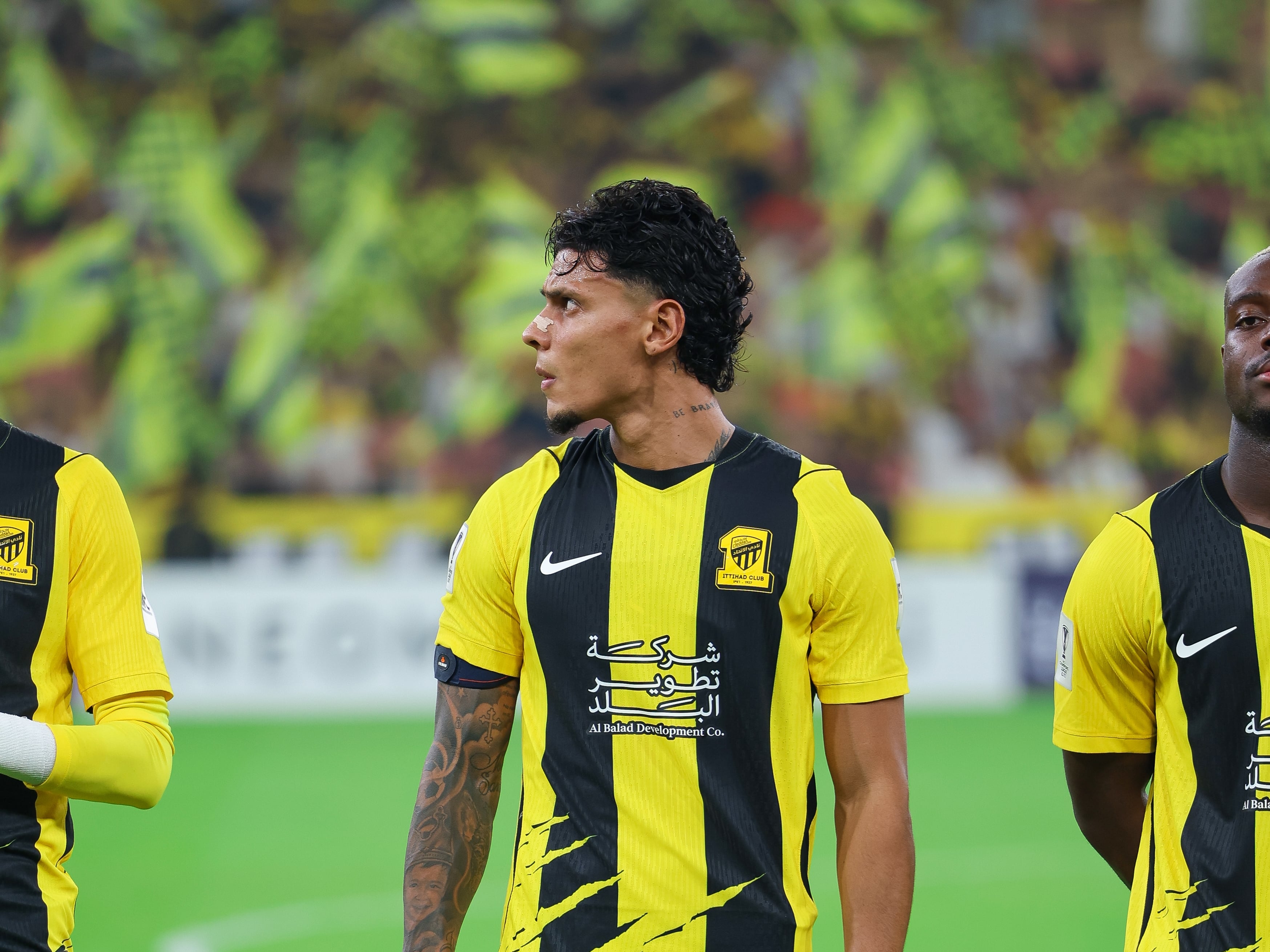 Richard Ríos, volante colombia del Al Ittihad. (Photo by Yasser Bakhsh/Getty Images)