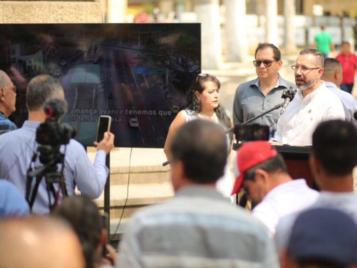 Alcalde de Bucaramanga se reúne con Alejandro Char para traer ideas de modernización