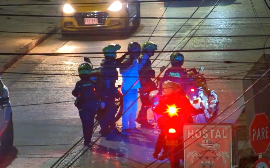 En persecución policial en Cartagena cayó alias ‘Duvan’ por hurto en El Cabrero