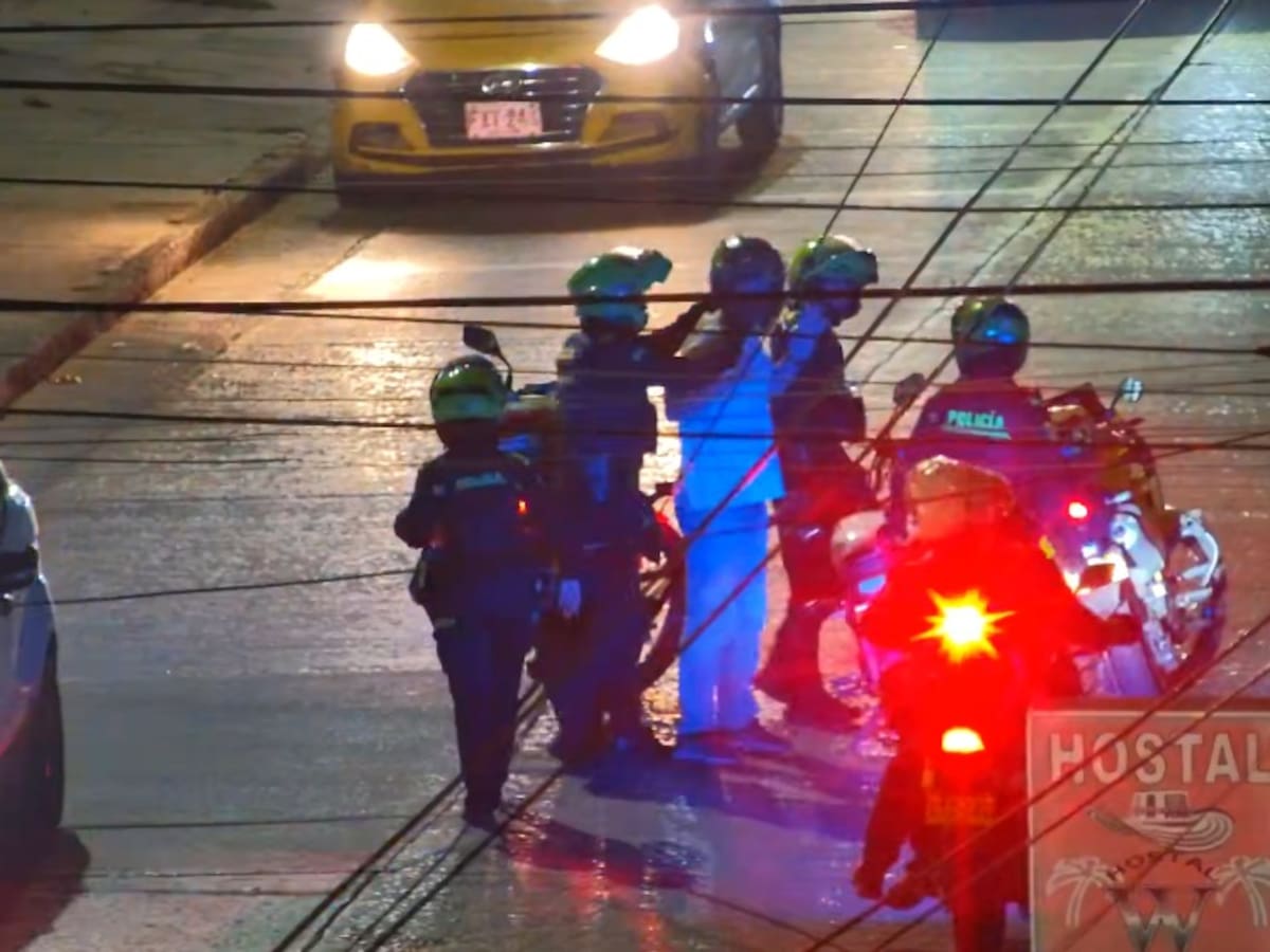 En persecución policial en Cartagena cayó alias ‘Duvan’ por hurto en El Cabrero