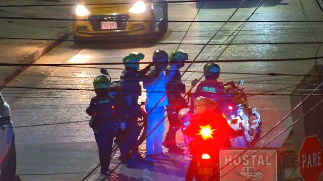En persecución policial en Cartagena cayó alias ‘Duvan’ por hurto en El Cabrero