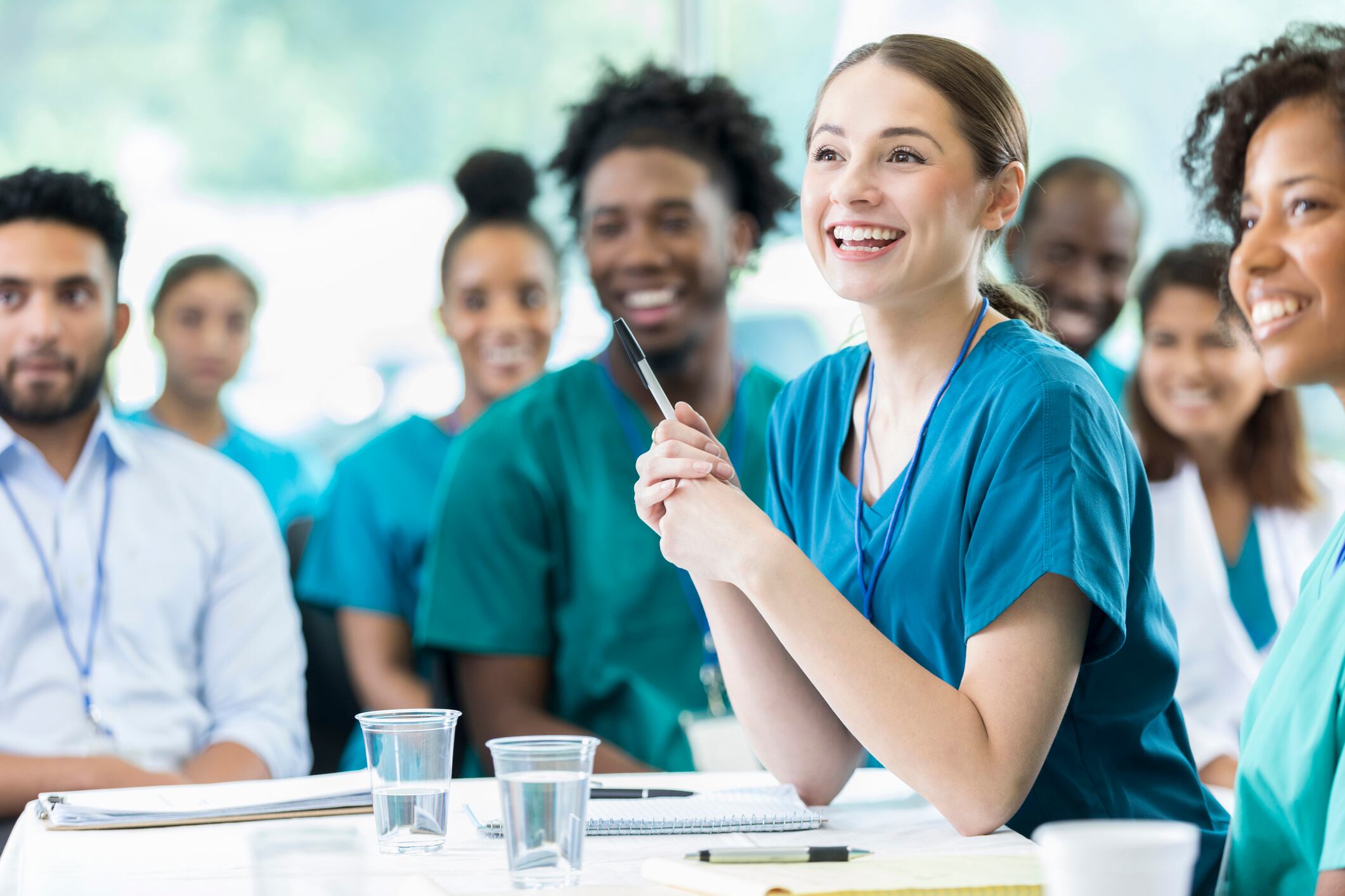 Estudiantes de Medicina en clase, imagen de referencia // Getty Images
