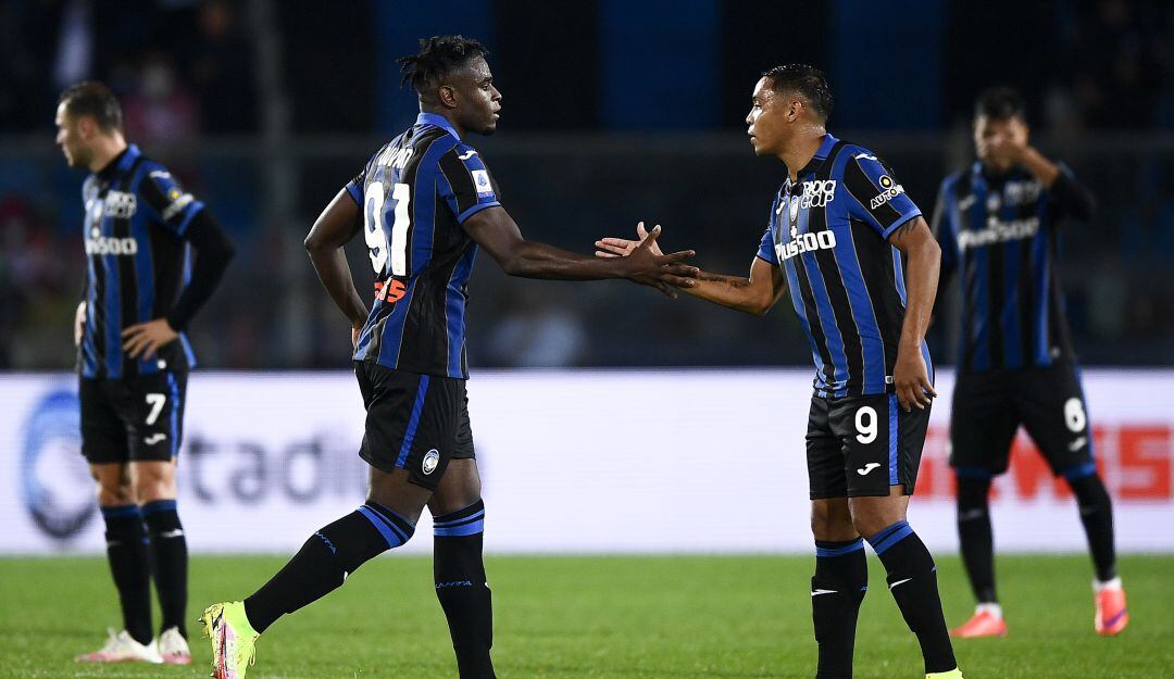 Duván Zapata y Luis Fernando Muriel