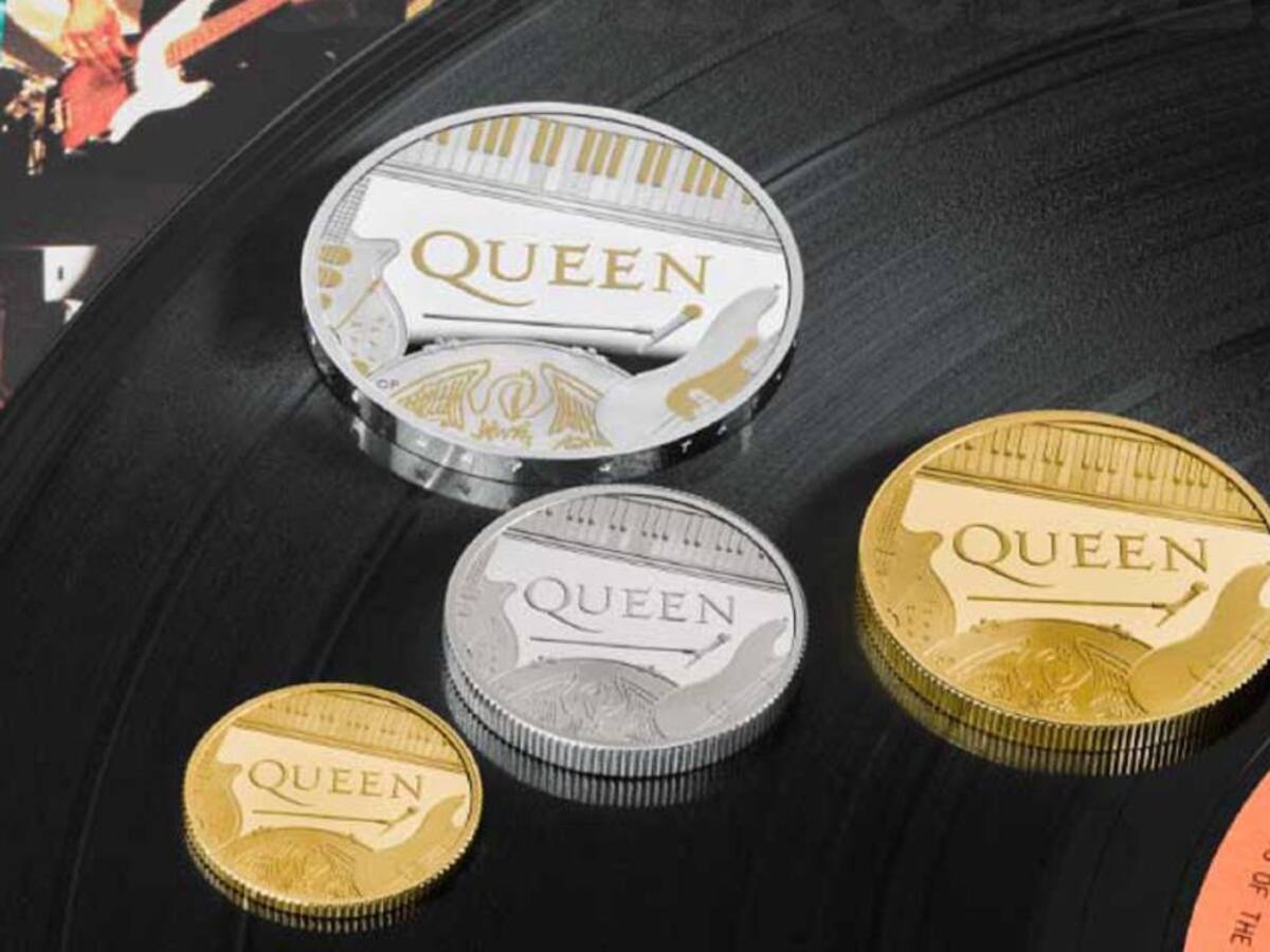¿Le gusta? Conozca la moneda conmemorativa de la banda Queen