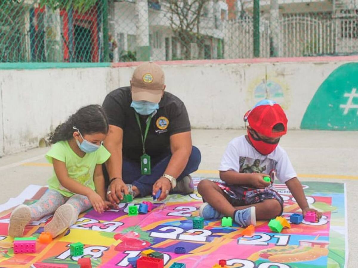 Jornadas lúdicas para celebrar Mes de la Niñez en Cartagena