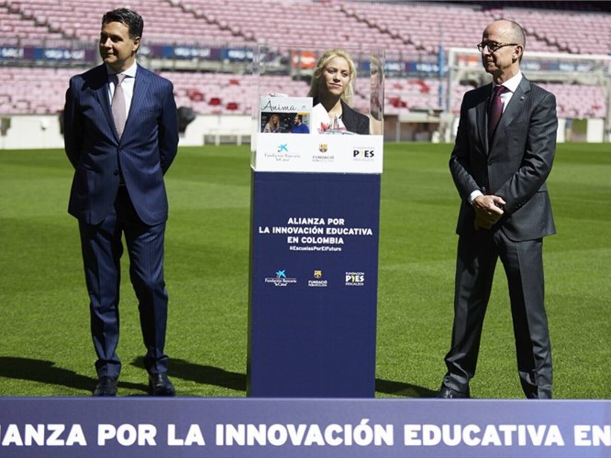 Shakira y el Barcelona FC anuncian nuevo colegio en Barranquilla