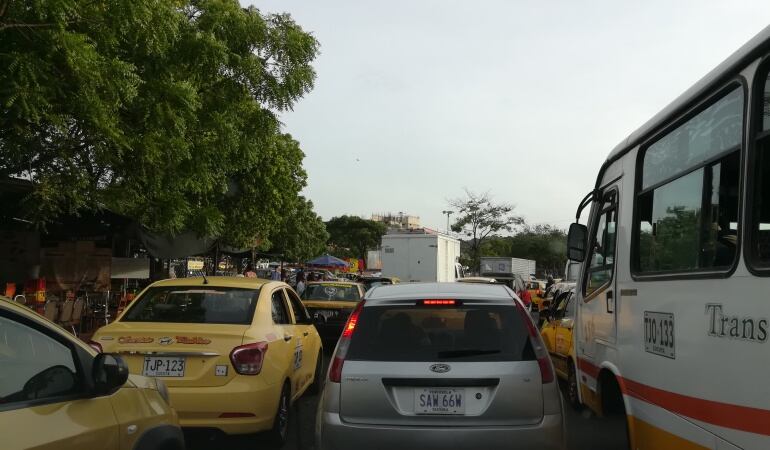 Vehículos que circulan en Cúcuta / Foto: Archivo