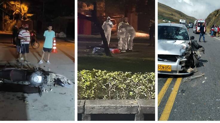 Tres motociclistas muertos este fin de semana