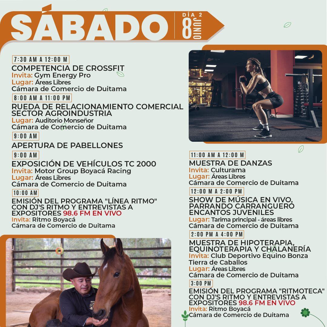 Edición 14ª de la Feria del Oriente Colombiano en Duitama