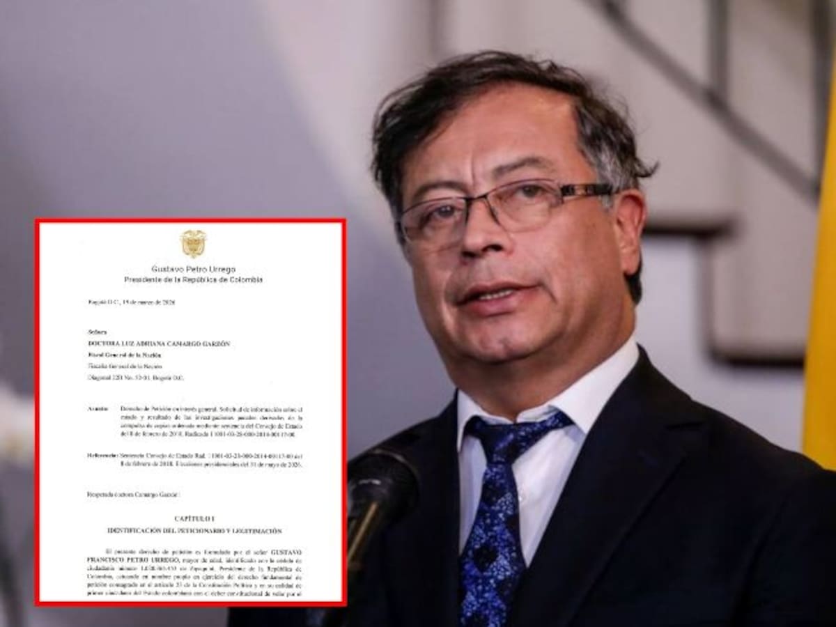 Petro envió derecho de petición a Fiscalía: pide informe sobre irregularidades electorales de 2018