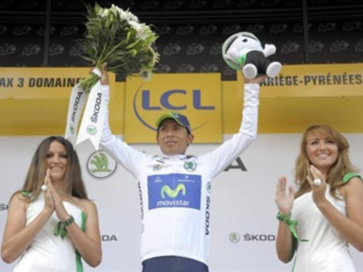 Nairo Quintana recibió doble premio tras la octava etapa del Tour de Francia