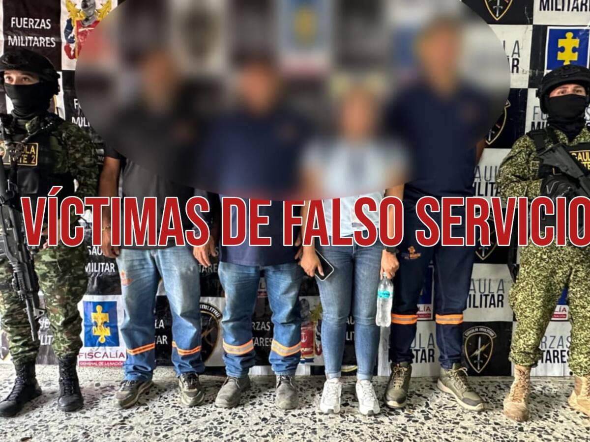 Rescatan a cuatro trabajadores tras secuestro exprés con falsa oferta de servicio en Ibagué