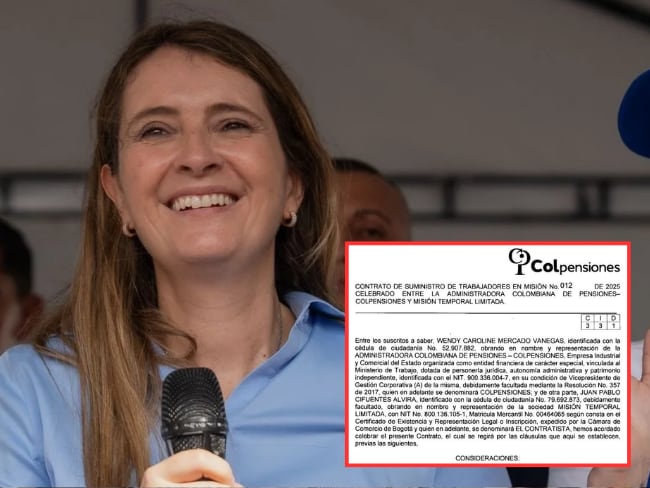 Paloma Valencia denuncia extensión en contrato de Colpensiones. 